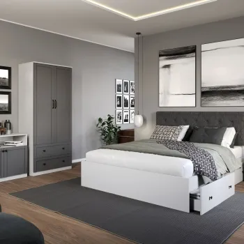 Set Mobila Dormitor Grafit C14 imagine