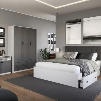 Set Mobila Dormitor Grafit C16 imagine