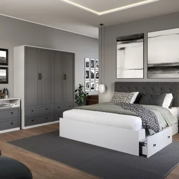Set Mobila Dormitor Grafit C19 imagine