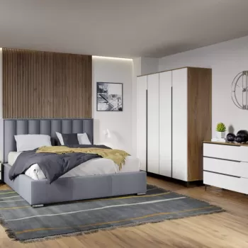 Set Mobila Dormitor Montero tapitat imagine