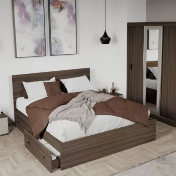 Set Mobila Dormitor Nuc / Casmir Solomon C02 imagine