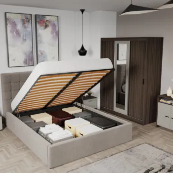 Set Mobila Dormitor Nuc / Casmir Solomon C06 imagine