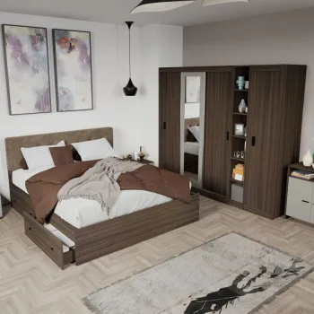 Set Mobila Dormitor Nuc / Casmir Solomon C09 imagine