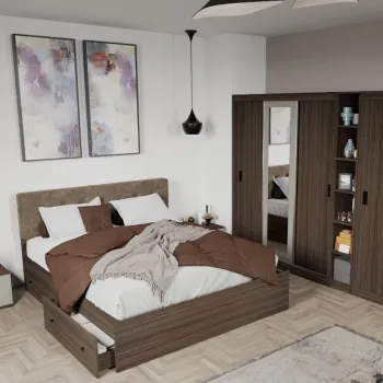 Set Mobila Dormitor Nuc / Casmir Solomon C10 imagine