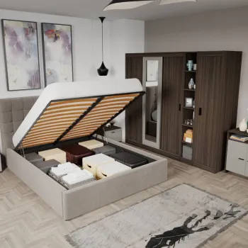 Set Mobila Dormitor Nuc / Casmir Solomon C12 imagine