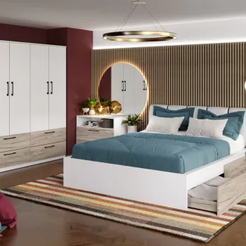 Set Mobila Dormitor Relax C18 tapitat imagine