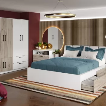 Set Mobila Dormitor Relax C19 tapitat imagine