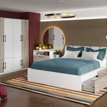 Set Mobila Dormitor Relax C21 tapitat imagine