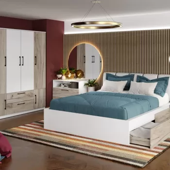 Set Mobila Dormitor Relax C25 tapitat imagine