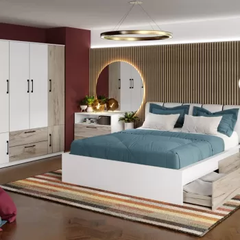 Set Mobila Dormitor Relax C26 tapitat imagine