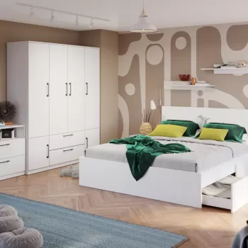 Set Mobila Dormitor Snow C18 imagine