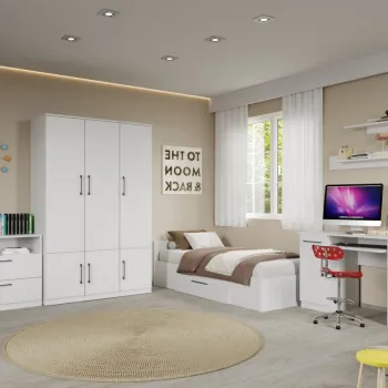 Set Mobila Dormitor Tineret Mihai C07 imagine