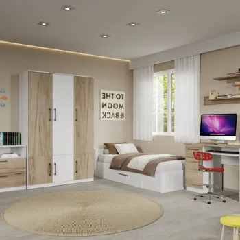 Set Mobila Dormitor Tineret Mihai C09 imagine