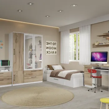 Set Mobila Dormitor Tineret Mihai C12 imagine