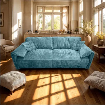 Canapea cu 2 locuri- Havana, Verde imagine