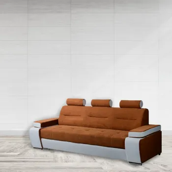 Canapea extensibila cu 3 locuri Artemis Beige imagine