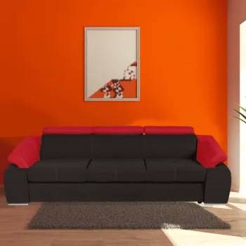 Canapea extensibila, cu 3 tetiere reglabile, Delhi imagine