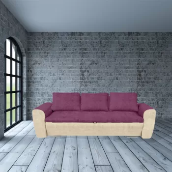 Canapea extensibila, cu lada de depozitare, Fiorella imagine