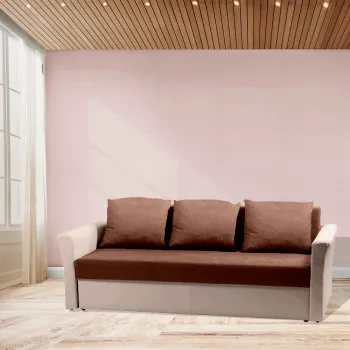 Canapea extensibila, cu lada de depozitare, Luiza imagine