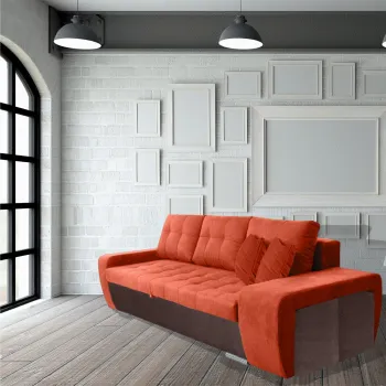 Canapea Extensibila, Elsa, cu 2 tabureti imagine