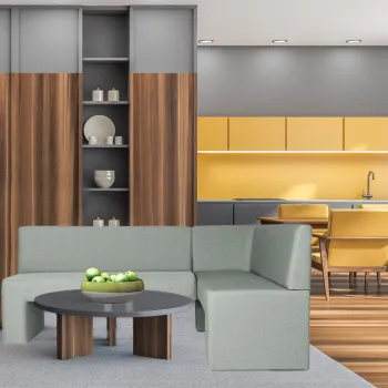 Coltar de bucatarie, Kos, 200x140x82, Gri imagine