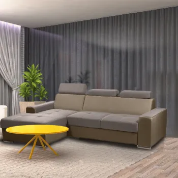 Coltar extensibil, cu lada de depozitare, Benjamin imagine