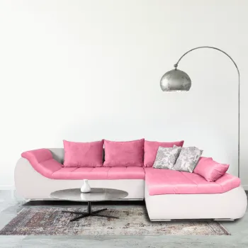 Coltar extensibil, cu lada de depozitare, Gallia, Roz imagine