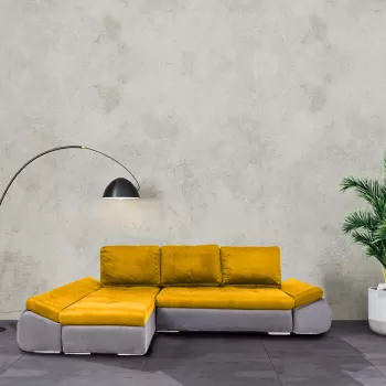 Coltar extensibil, cu lada de depozitare, Sierra, Mustar imagine