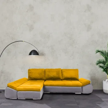 Coltar extensibil, cu lada de depozitare, Sierra, Mustar imagine