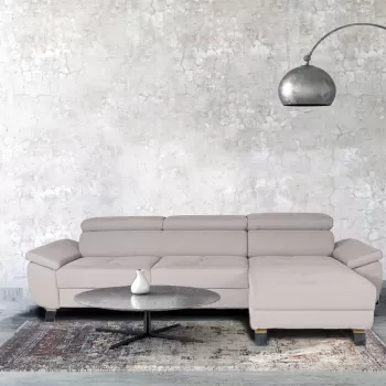 Coltar modular, extensibil, cu peninsula, Aryna, Gri imagine