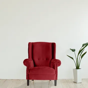 Fotoliu pentru living, ergonomic, cu brate, King imagine