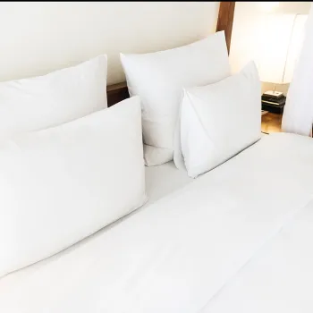 Lenjerie de pat 100% Bumbac Percale, alba, pat o persoana imagine