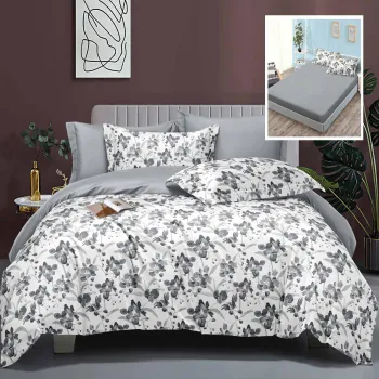 Lenjerie de pat elegance 6 piese cu husa (leh11) imagine