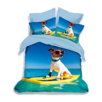 Lenjerie de pat finet 3d - 6 piese (fn3d22) imagine