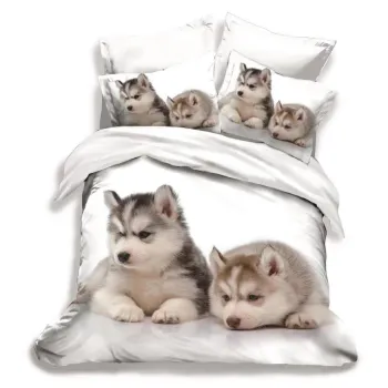 Lenjerie de pat finet 3d - 6 piese (fn3d39) imagine