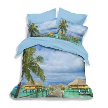 Lenjerie de pat finet 3d - 6 piese (fn3d46) imagine