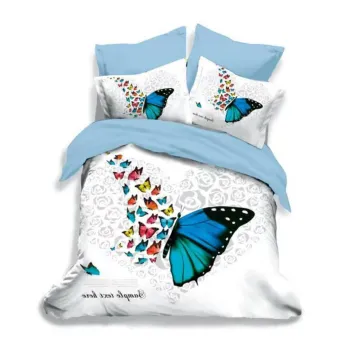 Lenjerie de pat finet 3d - 6 piese (fn3d49) imagine