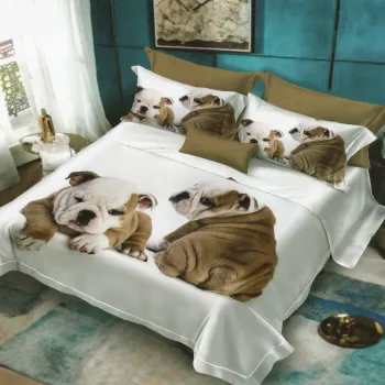 Lenjerie de pat finet 3d - 6 piese (fn3d52) imagine