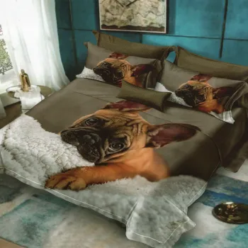 Lenjerie de pat finet 3d - 6 piese (fn3d55) imagine