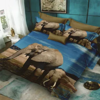 Lenjerie de pat finet 3d - 6 piese (fn3d65) imagine