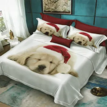 Lenjerie de pat finet 3d - 6 piese (fn3d68) imagine