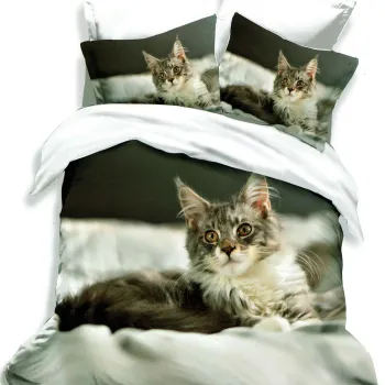 Lenjerie de pat finet 3d - 6 piese (fn3d72) imagine