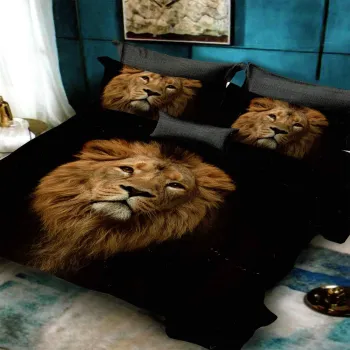 Lenjerie de pat finet 3d - 6 piese (fn3d78) imagine