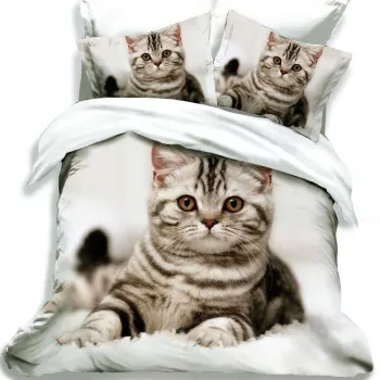 Lenjerie de pat finet 3d - 6 piese (fn3d80) imagine