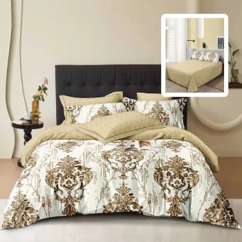 Lenjerie de pat finet 6 piese (grees) imagine