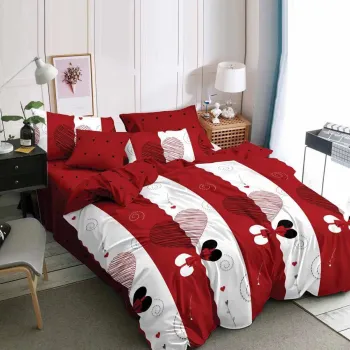 Lenjerie de pat finet 6 piese (m112) imagine