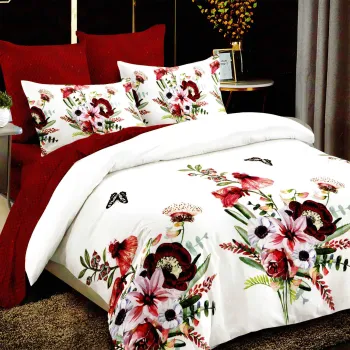 Lenjerie de pat finet 6 piese (m398) imagine