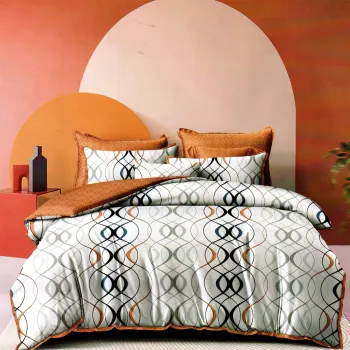 Lenjerie de pat finet 6 piese (m422) imagine