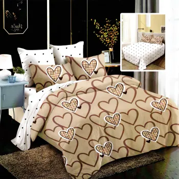 Lenjerie de pat finet 6 piese (m507) imagine