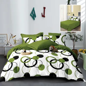 Lenjerie de pat finet 6 piese (m529) imagine